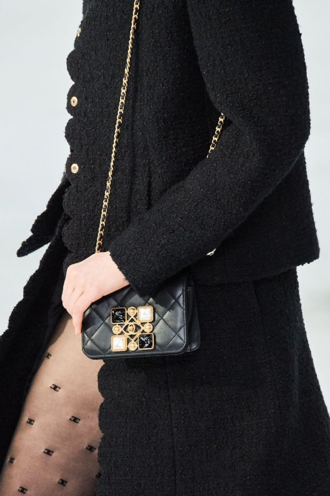 Модные сумки осень-зима 2020-2021 с пряжками из коллекции Chanel